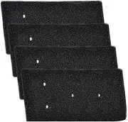 Set of 4 Filters for Bauknecht Privileg Whirlpool HX 481010716911 Dryer Heat Pump Dryer Fine Coarse 230 x 115 x 14 mm Sponge Filter Mat Condenser Dryer for Bauknecht, Privileg, Maytag