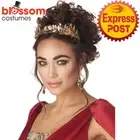 W904 Brunette Greco Roman Wig Greek Roman Toga Ancient Costume Hair Curly