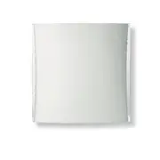 Square Fluorescent Indoor Wall Light Large 18w in White Superlux Lighting - WL2109-S