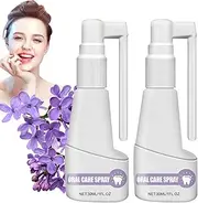 Clove Oil Oral Care Spray, Oral Care Spray, Portable Oral Repair Spray, Fresh Breath, Protect Teeth & Gums, Reduce Bad Breath (2PCS)