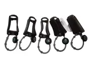 x5 Set Bath & Body Works Pocket Bac Holder Older Style Compass Boy Scouts Black