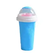 Smoothies Cup Ice Cream Maker Quick-Frozen Silicone Squeeze Cup DIY Milkshake Bo