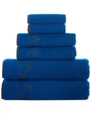 Brooks Brothers Contrast Frame 6Pc Towel Set