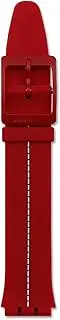 [BHUTMPJK] HPEPGCUCNT Silicone strap buckle buckle watch accessories Fit For Swatch SFK397SFK360SFK361 sports waterproof ladies strap watch band