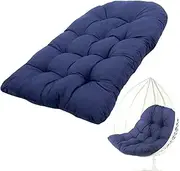 Hanging Egg Chair Cushion,Swing Chairs Cushion Replacement,Garden Egg Chairs Outdoor Indoor,Waterproof Egg Swing Chair Seat Cushions Breathable Back Cushions for Hammock Chair