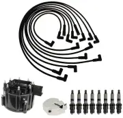 ACDelco Ignition Kit Distributor Rotor Cap Wire Spark Plugs For C10 K20 C2500 V8