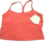 Beyond Yoga Spacedye Slim Cropped Racerback Tank Berry Rose Pink Size XL New $68
