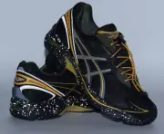 GRIP SWANY x atmos x Asics GT-2160 1203A574-001 Black Yellow Orange Men's Size