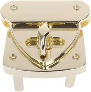 Twist Lock Fastener,Handbag Buckle, Purse Closures Hardware, New Metal Clasp Turn Lock Twist Locks DIY Leather Handbag Bag Hardware Accessories (Color : Gold) (Color : Gold)