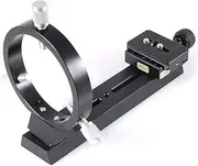 Telephoto Lens Mount Adapter Kit 18cm Plate 90mm Adjustable Ring Telescope Accessories S7971