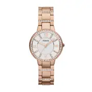 Fossil Virginia Rose-Tone Stainless Steel Watch ES3284