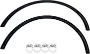 (2-pack) 5414K 25-Inch Fuel Line Hose with 4 Clamps Replacement for Briggs & Stratton Small Engine
