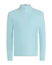 G/Fore Brushed Back Tech Quarter Zip Pullover