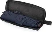 [Knirps] X4U My Clever Companion– 90cm Diameter Windproof Manual Open/Close Umbrella, Small and Compact Design for Travel and All Weather Protection, with Retractable Feature and Travel Case
