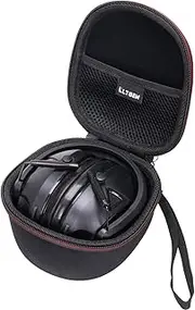 LTGEM Case for Peltor Sport Tactical 100 & 300 Electronic Hearing Protector - Hard Storage Travel Protective Carrying Bag