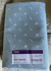 Palette Square Tablecloth Baby Blue