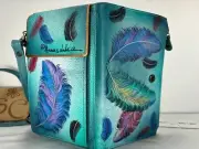 ANUSCHKA INDIA-NWT $124.00 -MASTERPIECE PAINTING TOOK 8 WEEKS FOR TV
