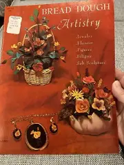 Brand New HOW TO WOOD CRAFT BOOK VINTAGE 1968 BREAD DOUGH ARTISTRY H-143