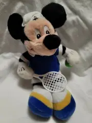 Tennis player Micjey Mouse USA Disney Store bean bag plush beanie mbbp