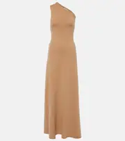 [Extreme Cashmere] Extreme Cashmere N°301 Swan cashmere-blend maxi dress One Size brown