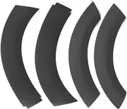 Splash Resistant Accessories Car Wheel Arch Trim Eyebrow Upper Fender Rubber Cover Tool fit for BMW Mini Cooper R50 2002-2008 Exterior Accessories Mudguard Cover(4PCS Set)