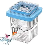 Guppy Breeder Box - Aquarium Fish Breeder Box | Pet Habitat, Fish Gardening, Clear Guppy Fish Tank Breeder Case, Incubator Care Case for Water - Pets Water