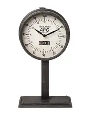 Mercana Attalack II Round Face Table Clock