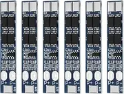 OTOTEC 6PCS Lithium Battery Protection Board 2S 8A 7.4V 18650 Li-ion Lithium Battery Charger BMS Protection Board 40.8x8x2.1mm Used for LED Light Backup Power Supply Solar Street Light Battery Pack