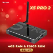 Tanggula X5 Pro 2 2025 Android TV Box BUNDLE -Android 11 (4GB RAM 128GB Storage)
