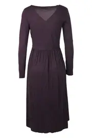 Mesh Jersey Wrap Bodice Dress--HAM-91335M2