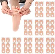 60Pcs Callus Pads Callus Cushions Soft Felt Callus Cushions Oval Shape Corn Cushions Pads Adhesive Adhesive Felt Corn Pads for Bottom of Foot Men Women Feet Heel Pain Relief(Nude)