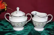 Lenox Idalia Sugar Bowl & Creamer Set Brand NEW with tags USA white color