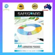 Custom Pack ** Laminating Pouches Gloss ** A4, 80 microns ** Hot Laminators 50Pk