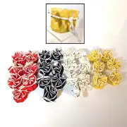 Small Gift Bags Drawstring Cloth Party Favor Mini Gift Bag, 26 Pcs, Red Yellow..
