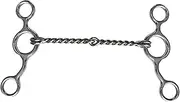 Oshhni Stainless Steel Horse Bit Horse Chewing 12.7cm Horse Snaffle Equestrian Equipment