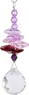 Hanging Crystals Charm for Car and Windows, Cute Car Decor for Rear View Mirror, Handmade Suncatcher