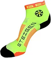 [Steigen] Sports Sock Quarter Length - Fluro Yellow