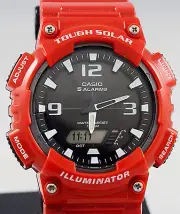 Casio Tough SOLAR World Time 5 Alarms 100m Watch AQ-S810WC-4AV New