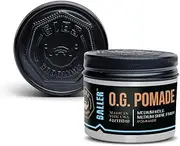 GIBS Pomade O.G. BALLER-Medium Hold, Medium Shine Finish, a Classic Look, made in USA 4oz