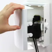Baby Safety Outlet Cover BOX [Patent Pending] Double Lock for Much Better Tod...