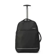 Tosca So-Lite 50cm Wheeled Travel Trolley/Backpack Carry On Duffle Bag Black
