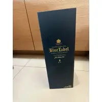 在飛比找蝦皮購物優惠-Johnny Walker blue label藍牌酒盒一公