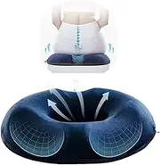 Generic Seat Cushion for Office Chair, Premium Memory Foam Chair Cushion, Ventilate Chair Chair Cushion for Pregnant Women, for Office/Car/Home