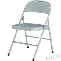 在飛比找momo購物網優惠-【【NICK】】鐵板折疊椅(NICK/摺疊椅/折疊椅/折合椅