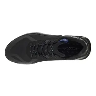 【ecco】BIOM 2.1 X COUNTRY M 輕盈防水戶外跑步運動鞋 男鞋(黑色 82283451052)