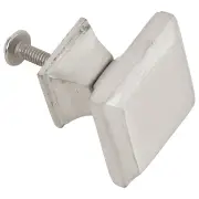 Ridley Large Cupboard Knob, Satin Chrome