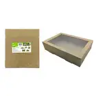 5x Grazing Box w/ Clear Window Lid Tray Graze Board Takeaway Container 40x2