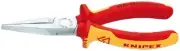 KNIPEX 30 16 160 Long Nose Pliers 6, 3" with Soft Handle Chrome Plated