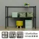 【dayneeds 日需百備】輕型 烤漆二層架-120x45x90公分(鐵力士架/收納層架/展示架/層架/鐵架)