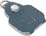 Ipetboom Embossed Leather key Holder for Car Handmade Keychain Tags for Clothing Bags Shoes Hats Durable Knit Accessories Unique Personal Touch for DIY Projects